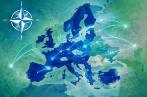 KI-generierte Illustration zum Thema: Die NATO-Osterweiterung: Versprechen, Streit und Fakten